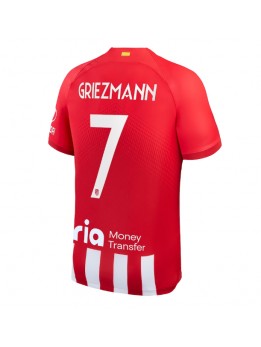 Moški Nogometna dresi replika Atletico Madrid Antoine Griezmann #7 Domači 2023-24 Kratek rokav